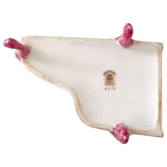 Baby Grand Piano Trinket Dish Box Handpainted ARDALT JAPAN Porcelain Gold Tone. - Picture 5 of 16